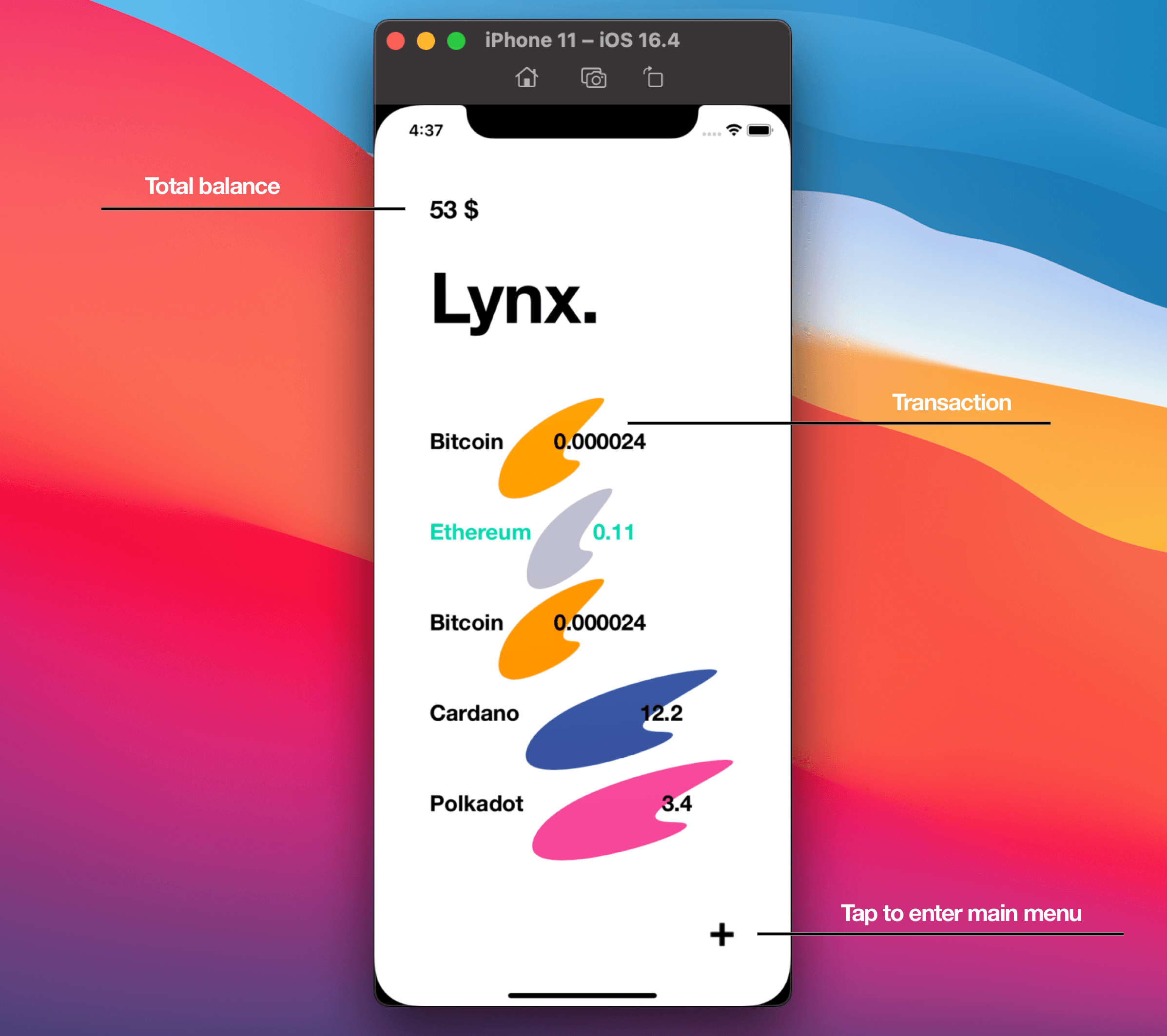 Lynx main page